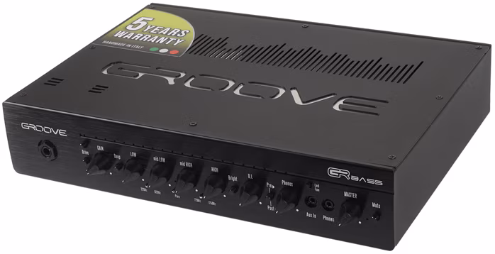 GR Bass GROOVE 800 - Wzmacniacz tranzystorowy do gitar basowych