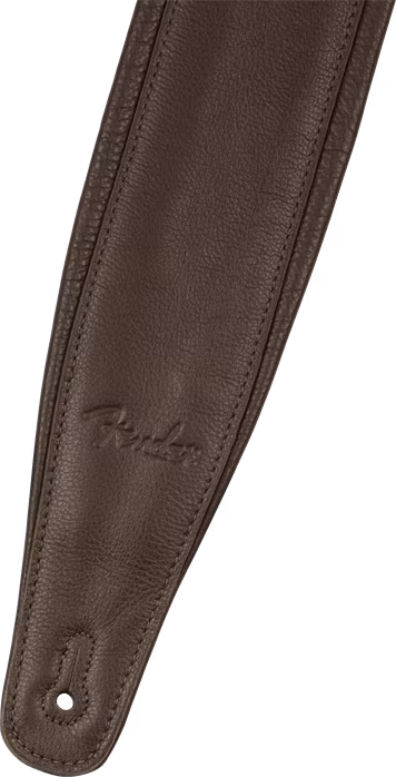 Fender 3.5" Premium Leather Strap Brown - Pas gitarowy