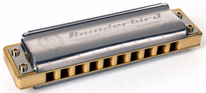 Hohner Marine Band Thunderbird C-major, low octave - Harmonijka ustna