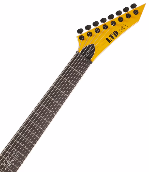 ESP LTD SC-608 Banana Yellow Limited Edition - Ośmiostrunowa gitara elektryczna