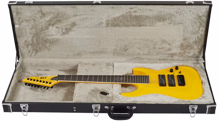 ESP LTD SC-608 Banana Yellow Limited Edition - Ośmiostrunowa gitara elektryczna