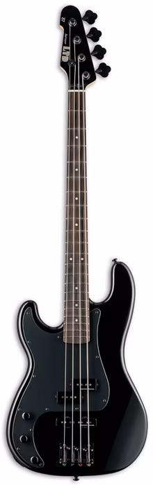 ESP LTD Surveyor 87 LH BLK - Leworęczna elektryczna gitara basowa