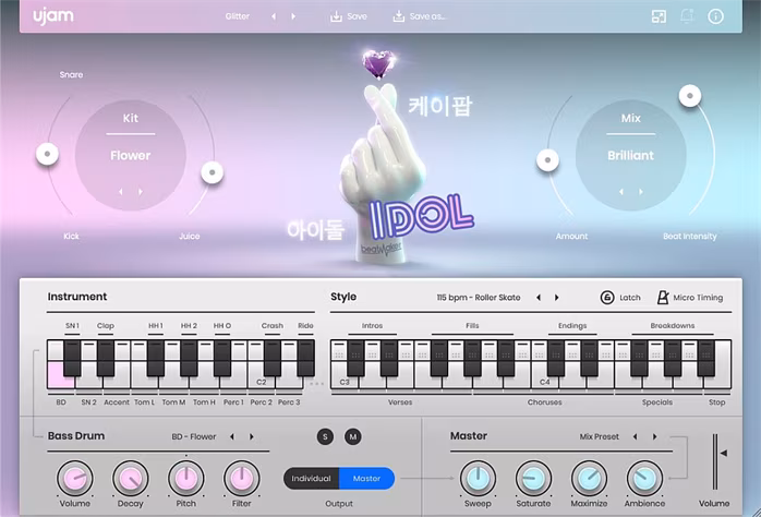 UJAM IDOL - Oprogramowanie