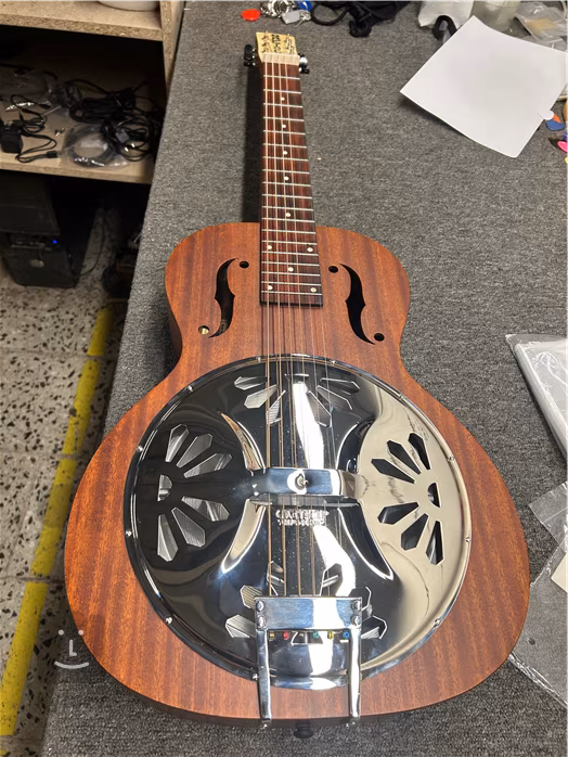 Gretsch G9210 Boxcar Square-Neck NAT (używane) - Akustyczna gitara rezofoniczna