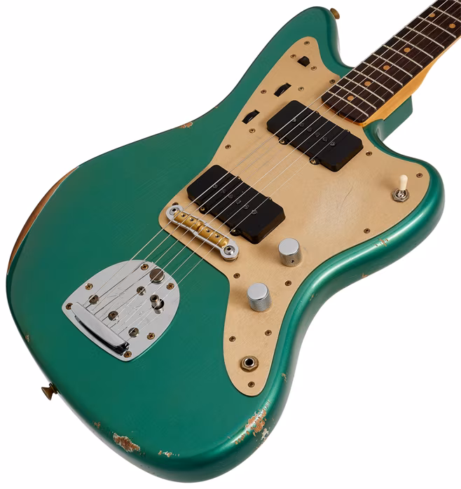 Fender Custom Shop US24-204 58 JAZZMASTER REL RW FABRG - Gitara elektryczna