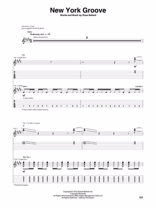 MS The Very Best of KISS - Nuty na gitarę