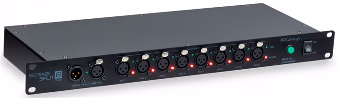 CentoLight SCENESPLIT 8 PLUS - Splitter DMX