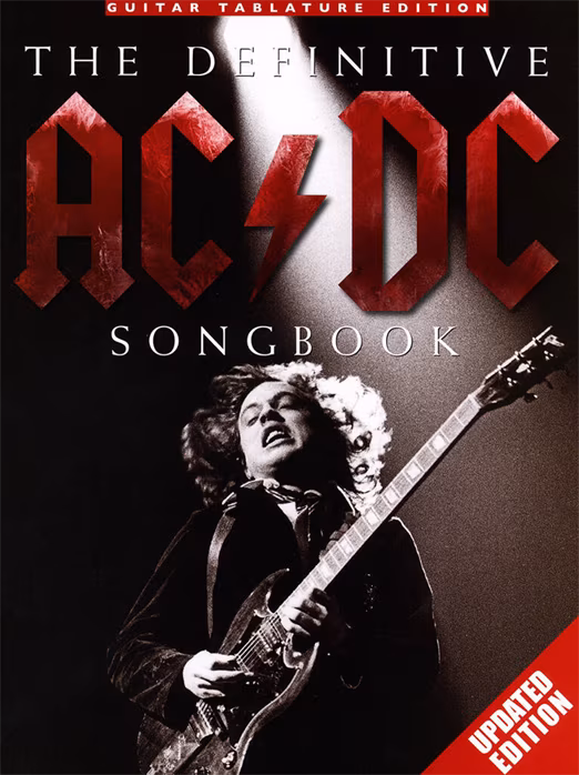 MS The Definitive AC/DC Songbook-Updated Edition - Nuty na gitarę