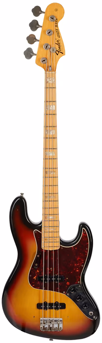 Fender 1975 Jazz Bass Alder MN - Elektryczna gitara basowa