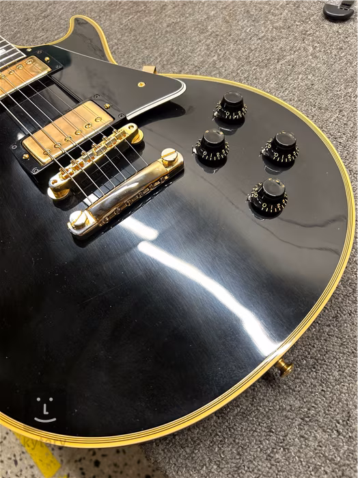 Gibson Custom Shop 1957 Les Paul Custom Reissue 2-Pickup VOS Ebony (używane) - Gitara elektryczna
