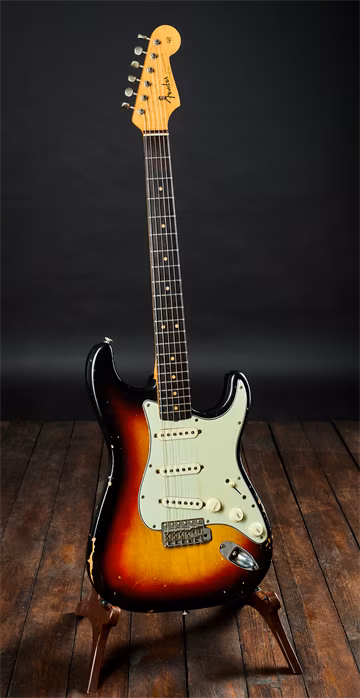 Fender 1963 Stratocaster 3TSB All Original - Gitara elektryczna