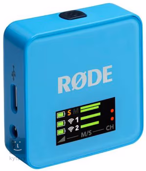 Rode Wireless GO Gen 3 - Blue - Podwójny zestaw bezprzewodowy