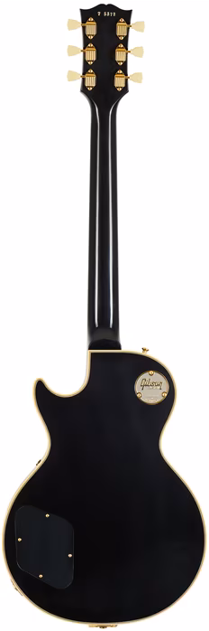 Gibson Custom Shop 1957 Les Paul Custom Reissue 3-Pickup Bigsby VOS Ebony - Gitara elektryczna