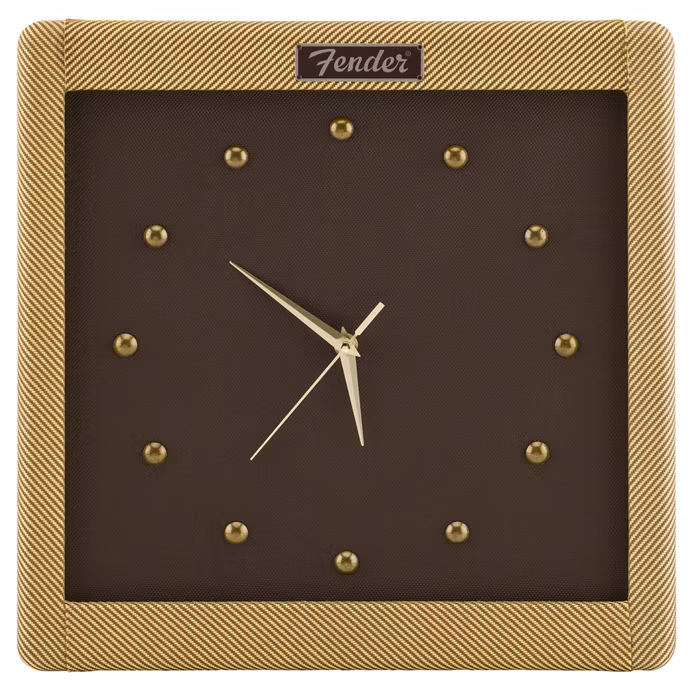 Fender Tweed Clock - Zegar