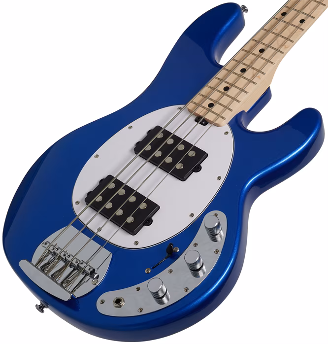 Sterling by Music Man StingRay HH Cobra Blue - Elektryczna gitara basowa