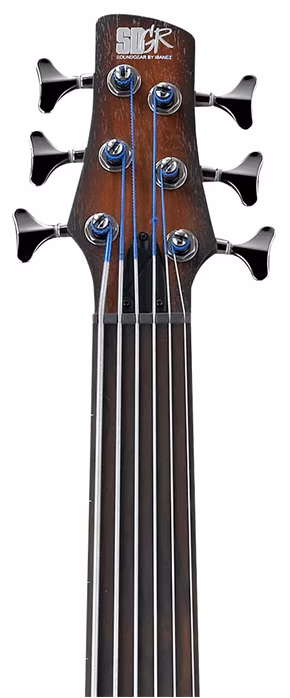 Ibanez SRF706 Brown Burst - Elektryczna gitara basowa