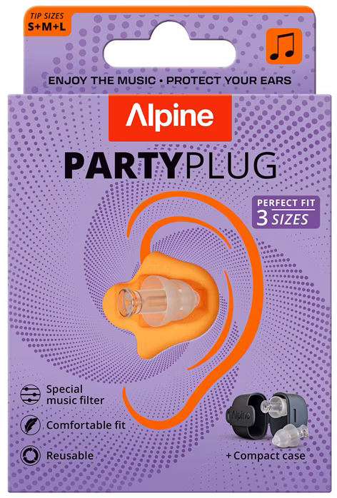 Alpine Partyplug Transparent - Zatyczki do uszu