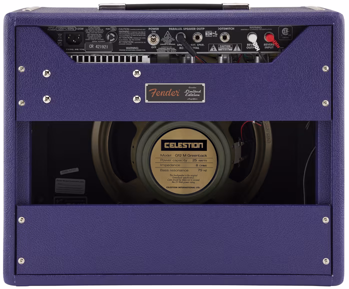 Fender Princeton Reverb Plum Greenback - Combo lampowe gitarowe
