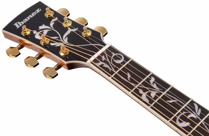 Ibanez AW391RCE Black Top - Gitara elektroakustyczna