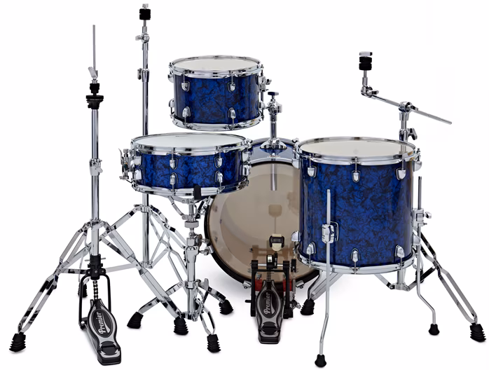 Premier Artist Heritage 18" 4pc Shell Pack Blue Pearl - Zestaw perkusyjny