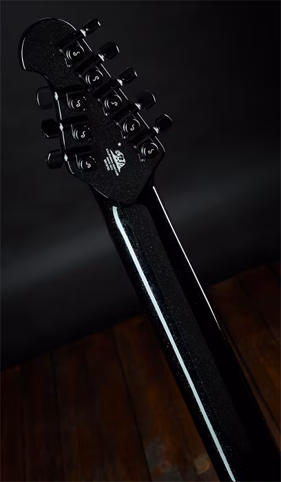 Music Man 2024 Majesty 8 Black Frosting - Gitara elektryczna