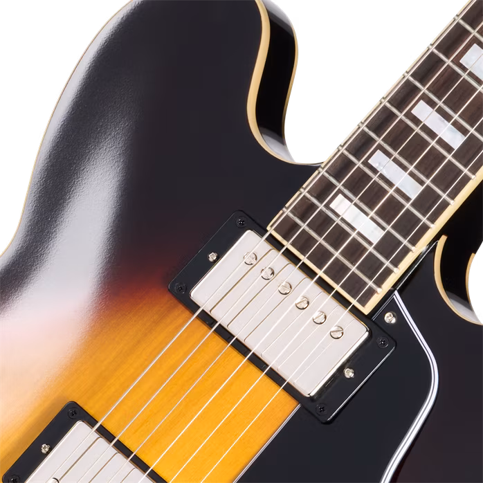 Epiphone 1962 ES-335 Reissue Vintage Burst (rozpakowane) - Gitara półakustyczna