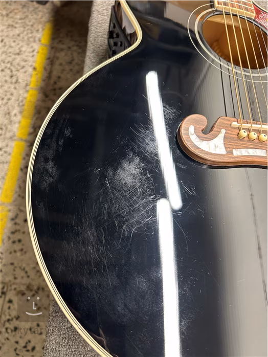 Epiphone J-200EC Studio BK (używane) - Gitara elektroakustyczna