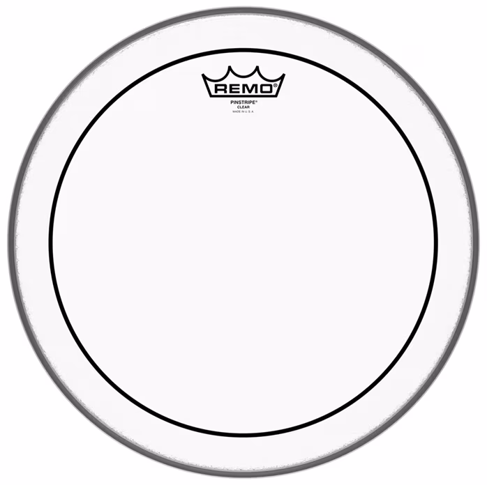 Remo 14" PinStripe Clear - Naciąg do tomów