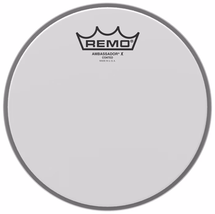 Remo 8" Ambassador X Coated - Naciąg do tomów