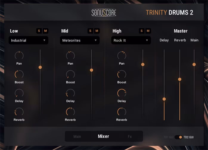 Boom Library Sonuscore Trinity Drums 2 - Oprogramowanie