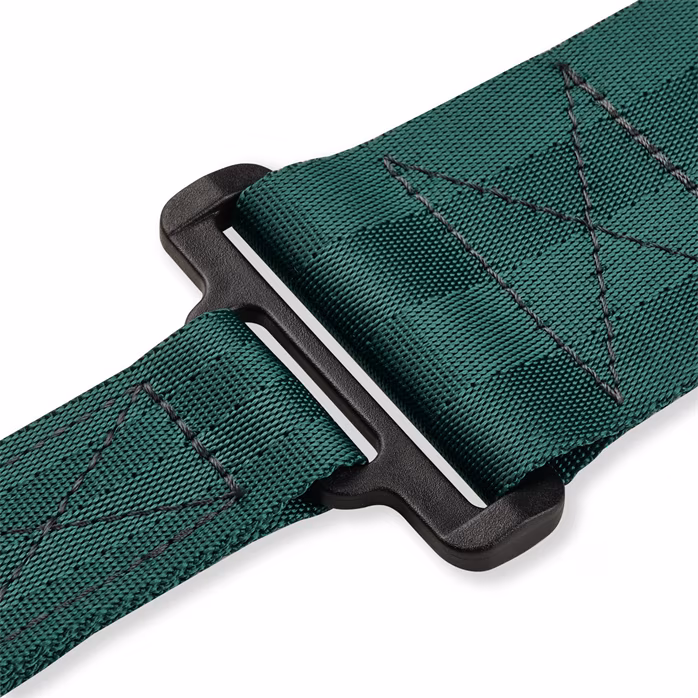 Amumu SNAPLOCK PRO Emerald Green - Pas gitarowy