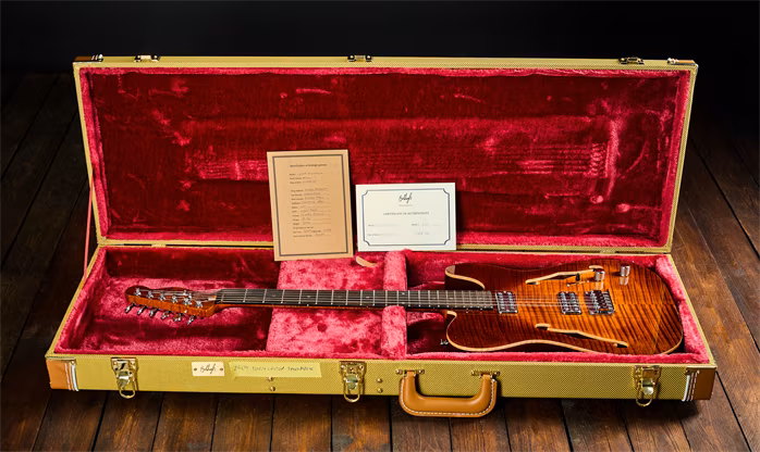 Boldogh 2025 Custom Telecaster Violin Burst - Gitara elektryczna