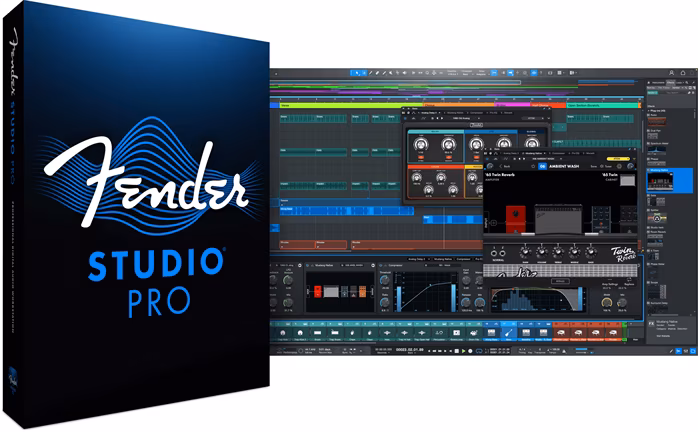 Fender STUDIO PRO W 12M PRO+ - Oprogramowanie