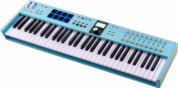 Arturia KeyLab Essential 61 mk3 Aquamarine   - Keyboard USB/MIDI