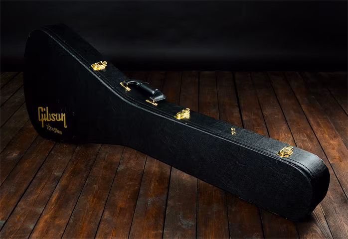 Gibson Custom Shop 2025 Flying V Ebony - Gitara elektryczna