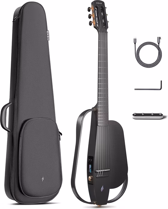 Enya Music NEXG 2N Black - Elektroakustyczna gitara klasyczna