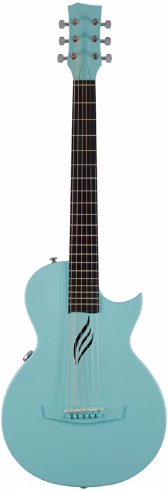 Enya Music Nova Go AcousticPlus SP1 Blue - Gitara elektroakustyczna podróżna