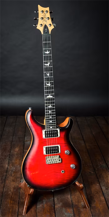 PRS 2017 CE24 Faded Fire Red Smokeburst - Gitara elektryczna