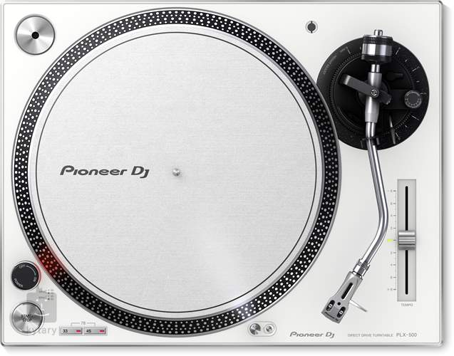 PIONEER DJ PLX-500 WH Gramofon DJ-ski z napędem bezpośrednim