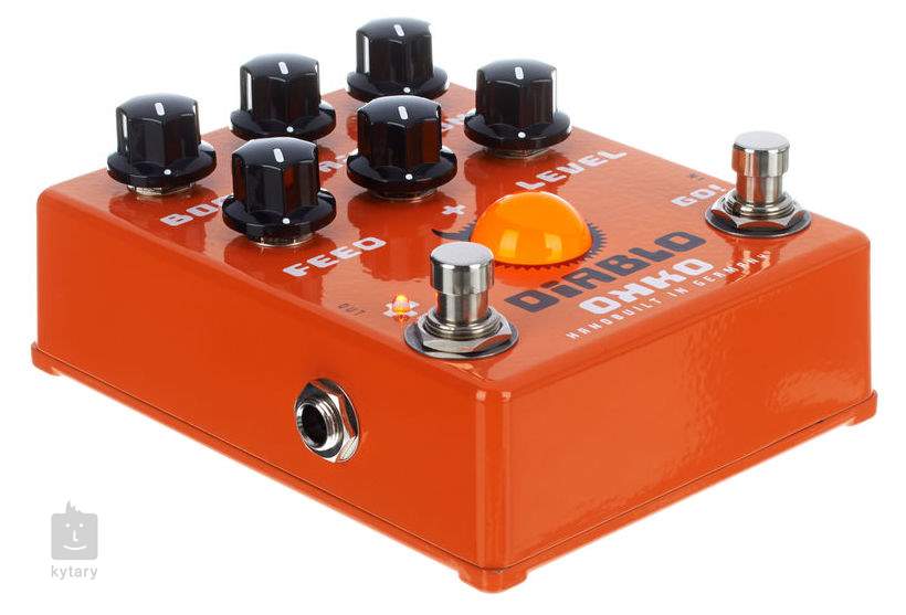 OKKO DIABLO gain+ ギターエフェクター OKKO Diablo Gain +(Plus)」エフェクターレビュー！ | 魔法の箱研究所