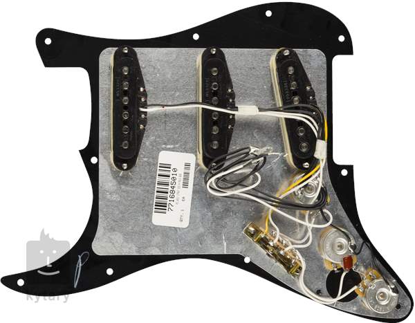 Fender Pre Wired Pickguard Strat Sss H Nsls Bwb Zestaw Przetworników Do Gitary Elektrycznej 3969