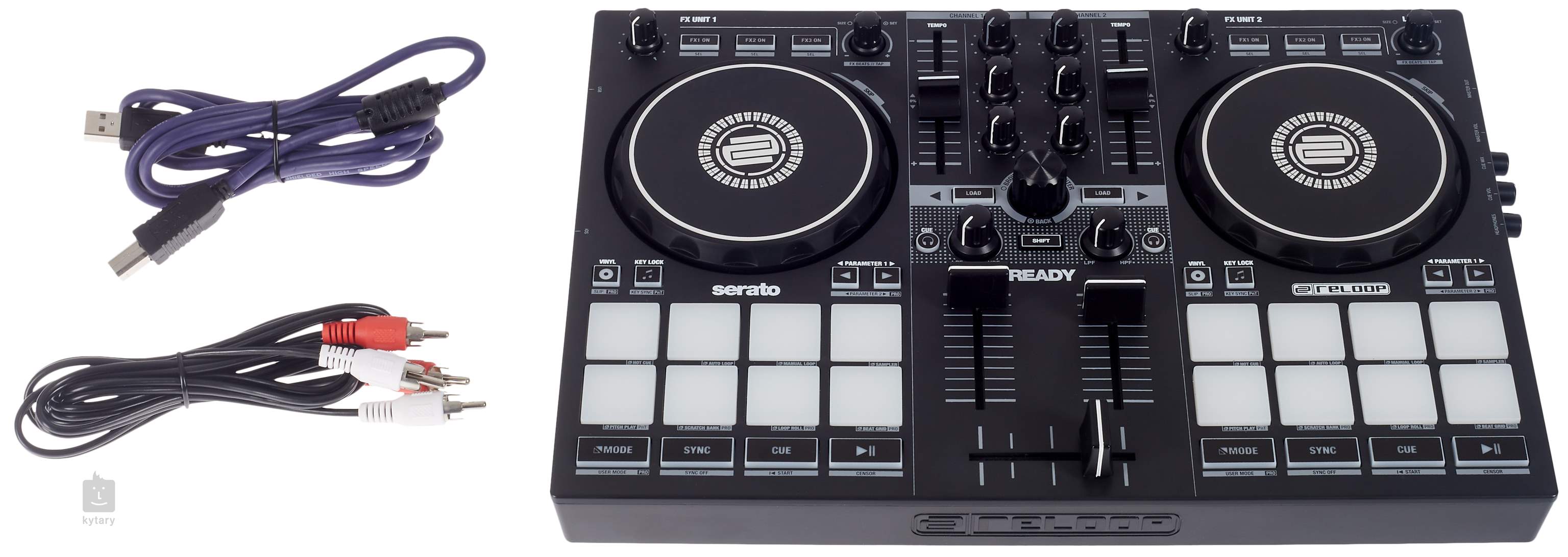 Reloop Ready 2-channel DJ Controller