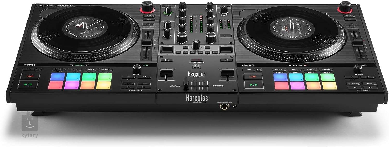 Hercules DJ 2-Channel DJ Control Inpulse T7