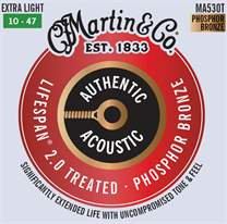 MARTIN Authentic Lifespan 2.0 92/8 Phosphor Bronze Extra Light