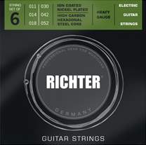 RICHTER Electric Guitar Strings Ion Coated, Heavy 11-52