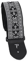 Perri's Leathers 6548 Jacquard Silver Cross