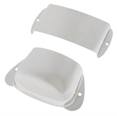 Fender Pure Vintage Precision Bass Ashtray Cover Set, Steel/Chrome