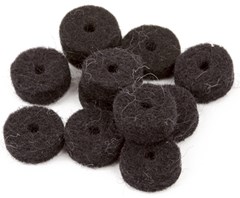 Fender Black Strap Button Felt Washers