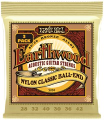 Ernie Ball 3069 Earthwood Folk 3-Pack