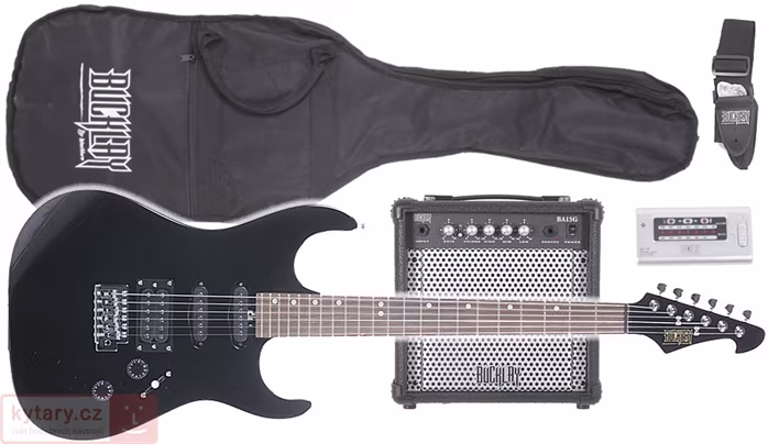 Bucklay by Washburn ROCKER 1 + ZDARMA kytarová škola HN094031 - Set chitară